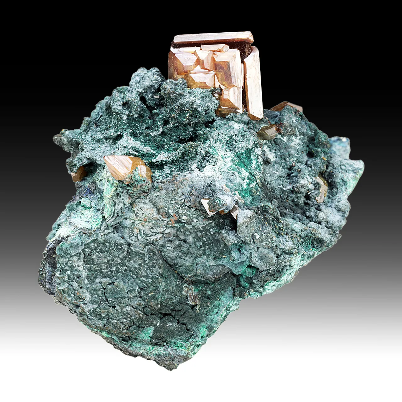 Wulfenite with Tsumebite - image 1