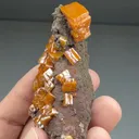 Wulfenite with Vanadinite - image 2