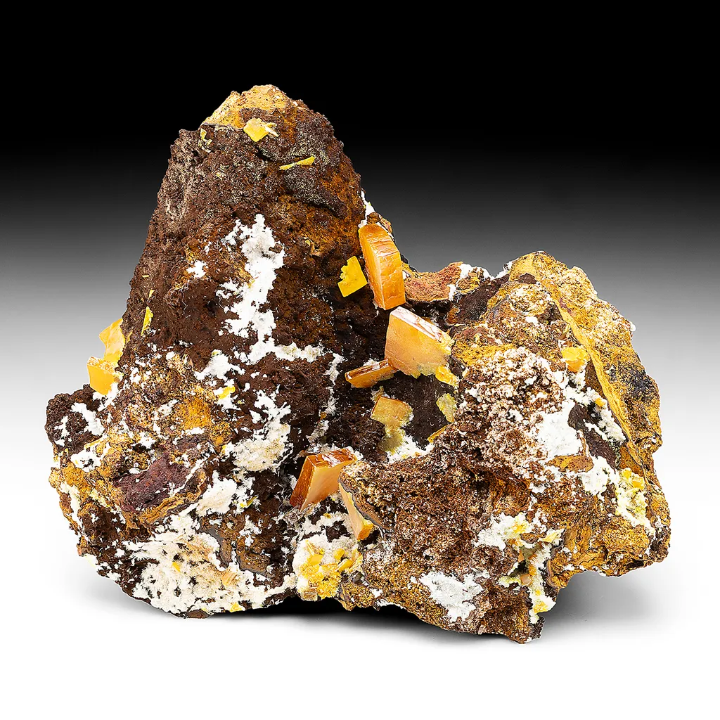 Wulfenite with Willemite image