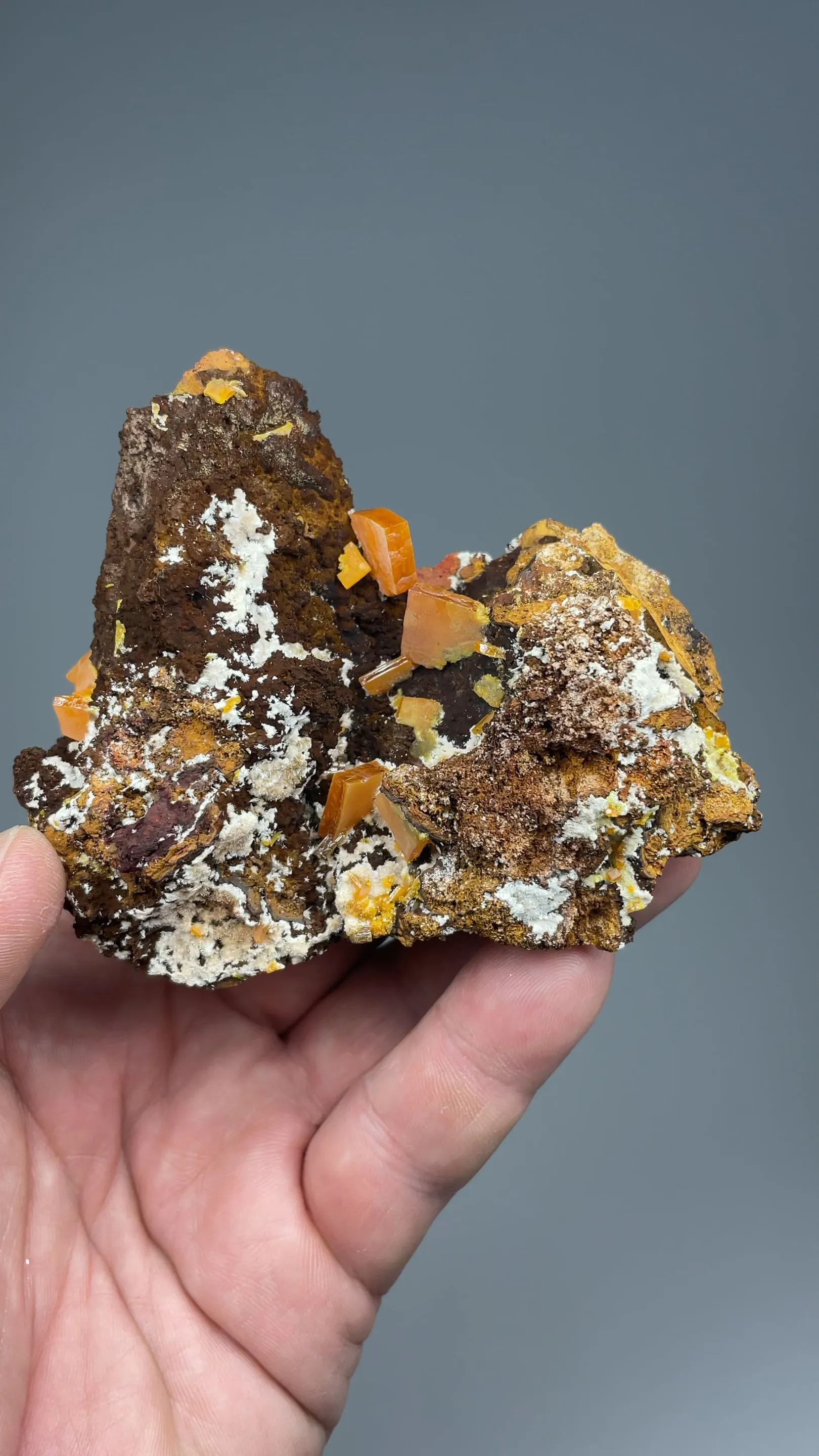 Wulfenite with Willemite - image 2