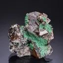Wulfenite with Zincolivenite Dolomite and Tennantite - image 1