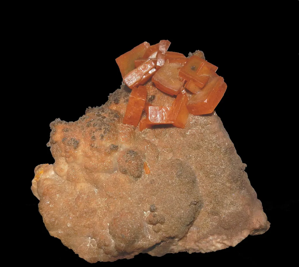 Wulfénite from Mexico, Chihuahua