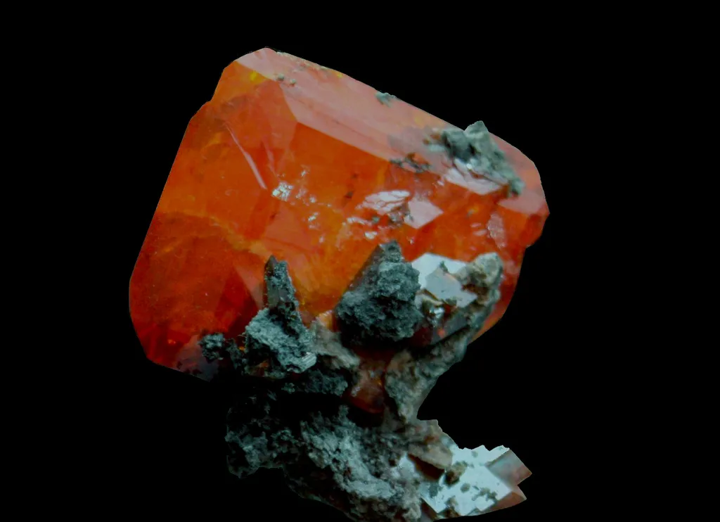 Wulfénite from USA, Arizona, 79 Mine