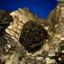 Wurtzite and Quartz on Pyrite - image 2