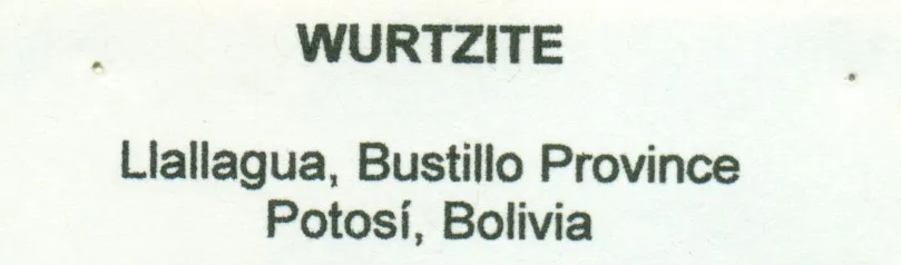 Wurtzite on Quartz - image 9