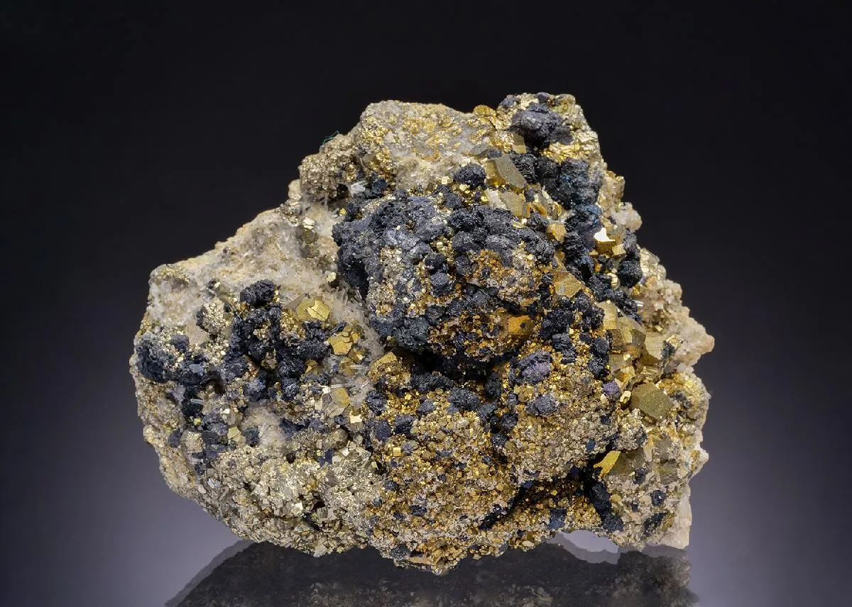 Wurtzite with Pyrite - image 1