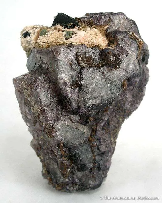 Xenotime on Fluorite image