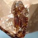 Xenotime-(Y), Quartz (Var: Smoky Quartz) - image 2