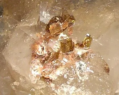 Xenotime-(Y), Quartz (Var: Smoky Quartz) - image 2