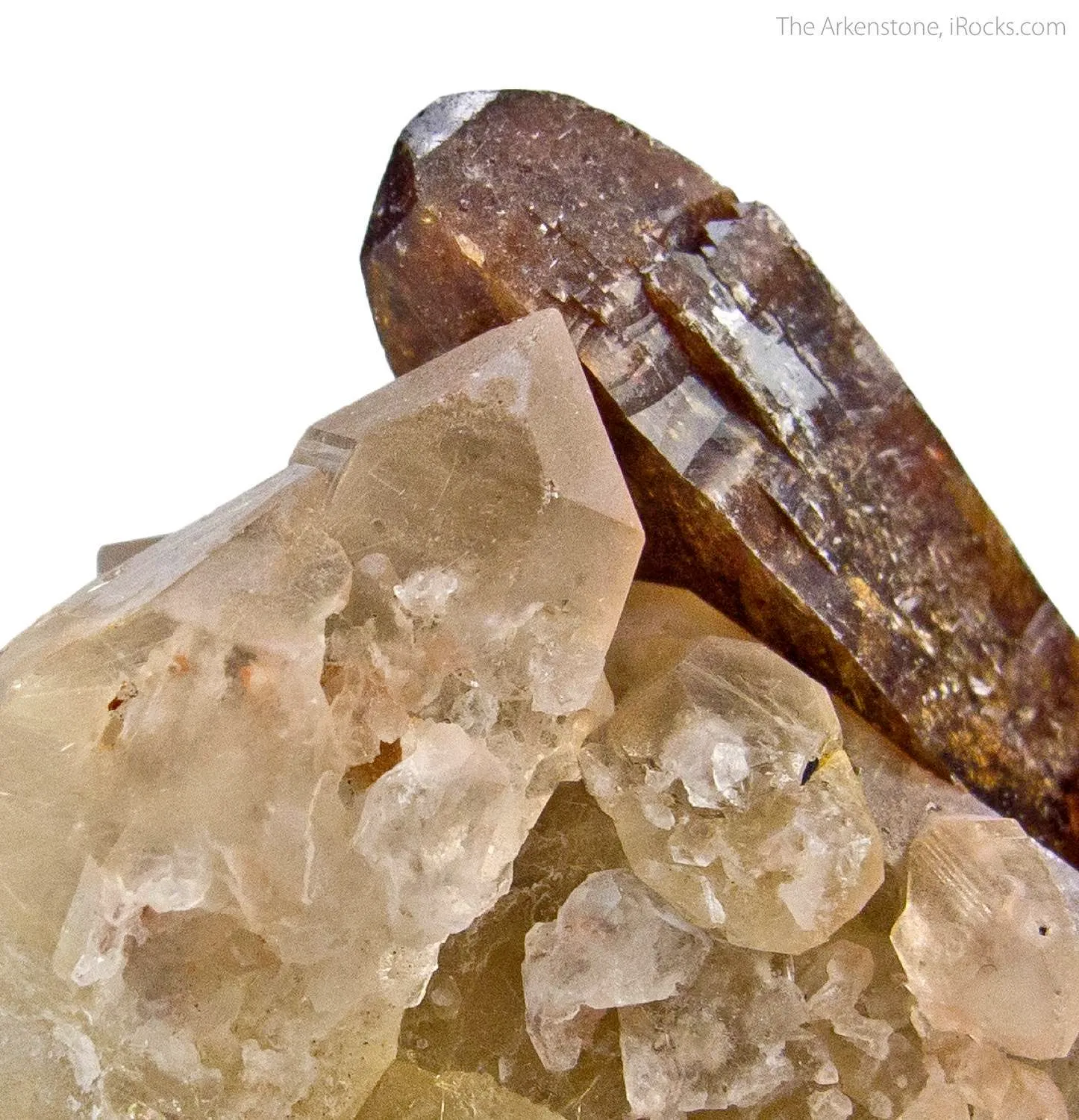 Xenotime-(Y) with Quartz and Rutile - image 3