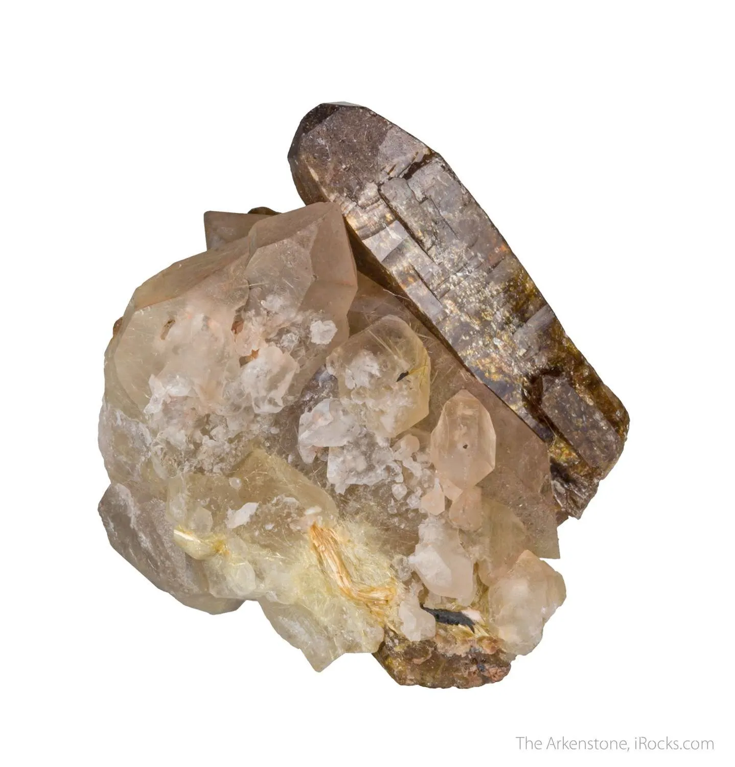 Xenotime-(Y) with Quartz and Rutile - image 2