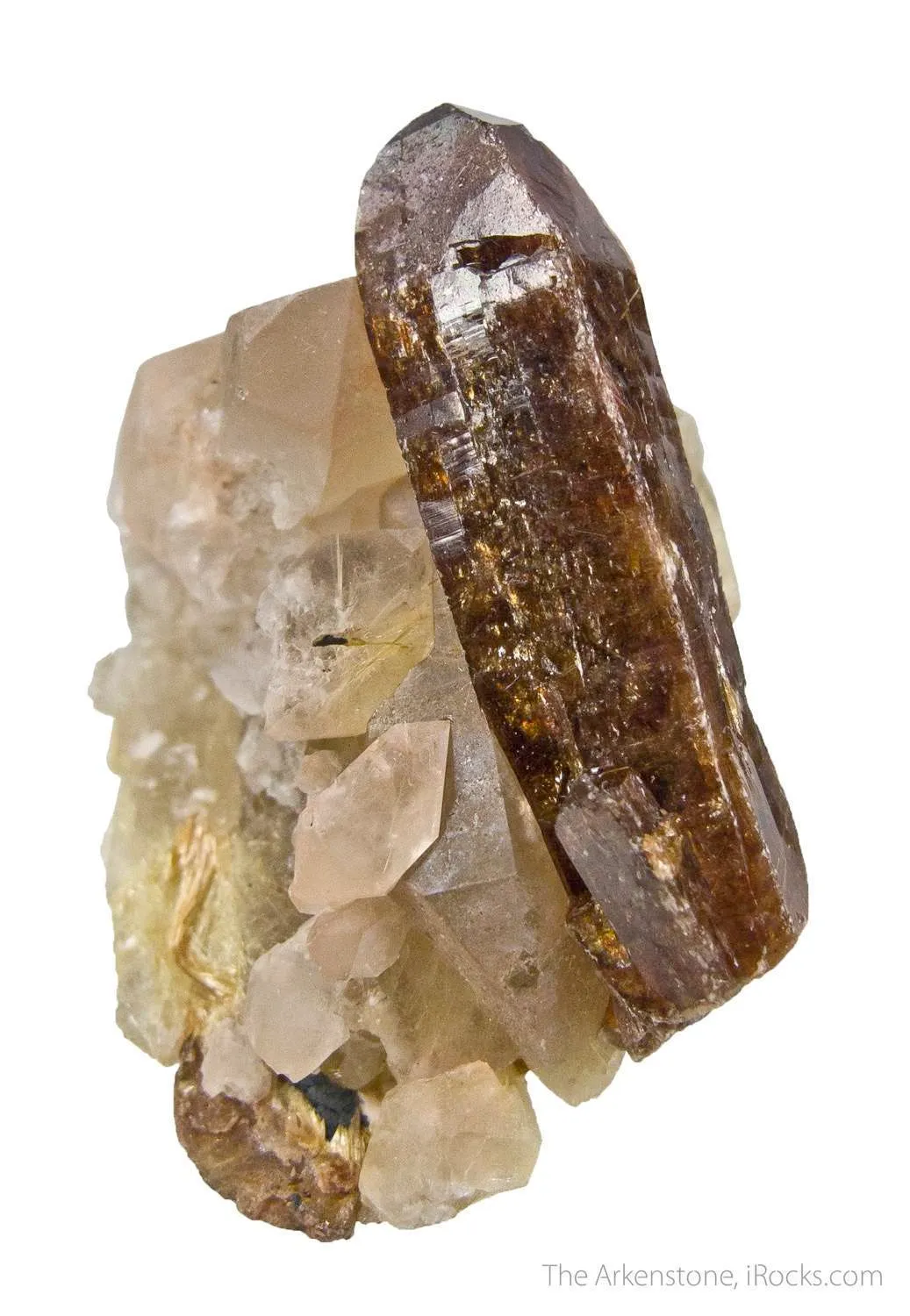 Xenotime-(Y) with Quartz and Rutile - image 4