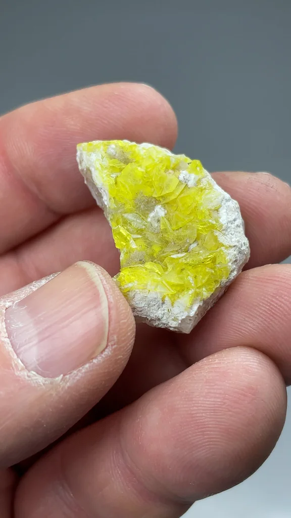 Xonotlite from N'Chwaning III Mine, N'Chwaning Mines, Northern Cape, South Africa - image 2