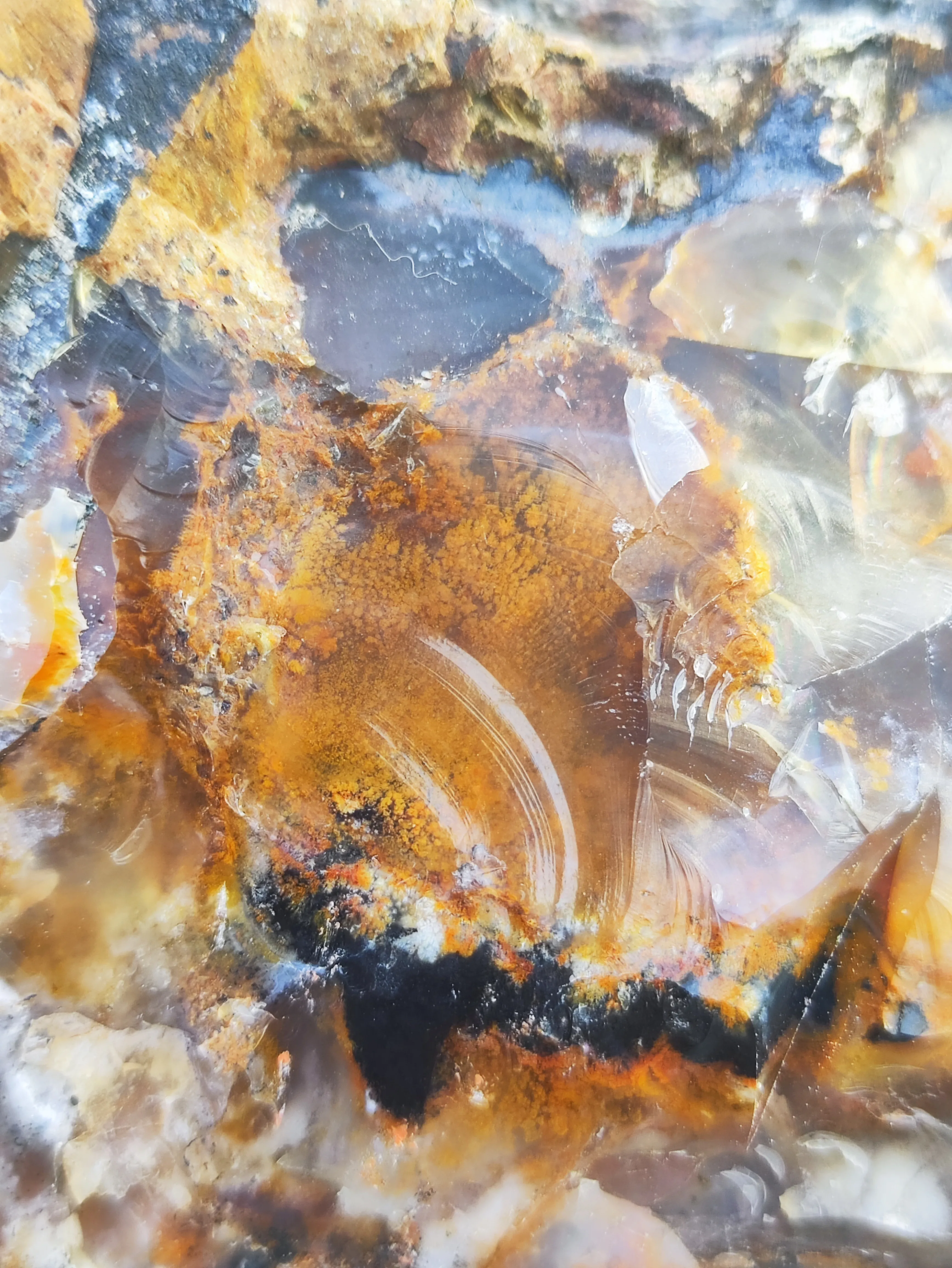 XXL Honey Moss Opal from Türkiye 17.4 kg - image 9