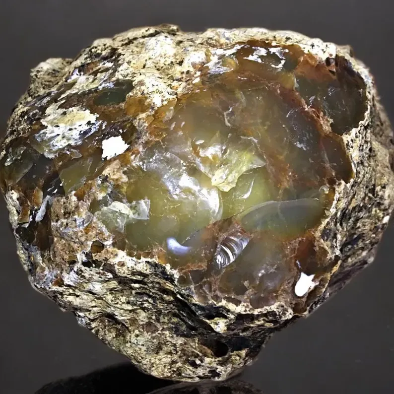 XXL Honey Moss Opal from Türkiye 17.4 kg - image 2