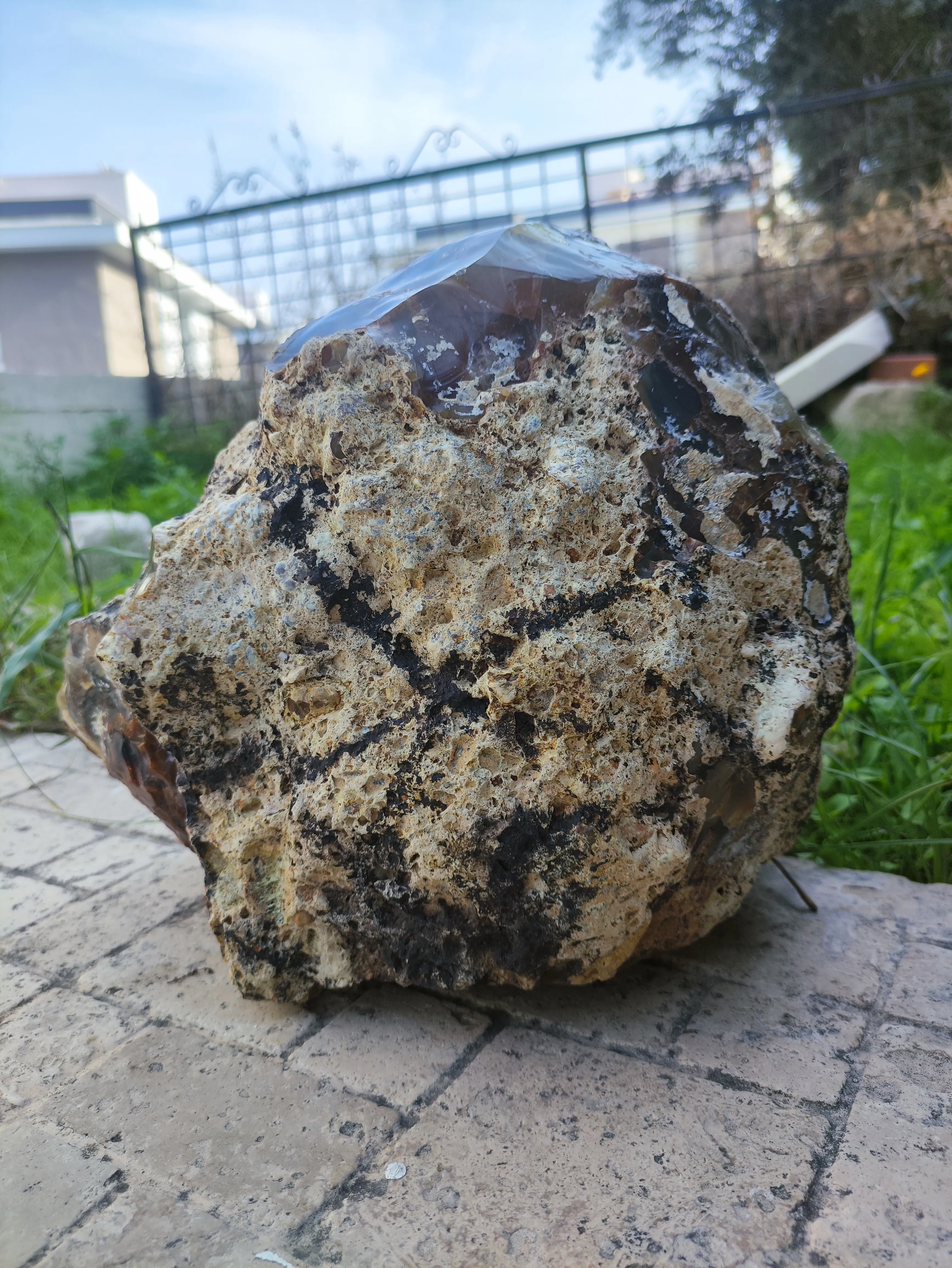 XXL Honey Moss Opal from Türkiye 17.4 kg - image 3