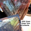 XXL Natural V Shape Diaspore Crystal 1.83kg Rare Turkish Twin Specimen - image 1