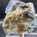 Yaogangxian Blue‑Purple Phantom Fluorite with Quartz, Hunan, China - image 8