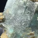 Yaogangxian Teal‑Green Etched Fluorite with Dolomite‑Quartz Matrix, Hunan, China - image 3