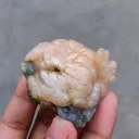 Yellow and blue Chalcedony - image 2