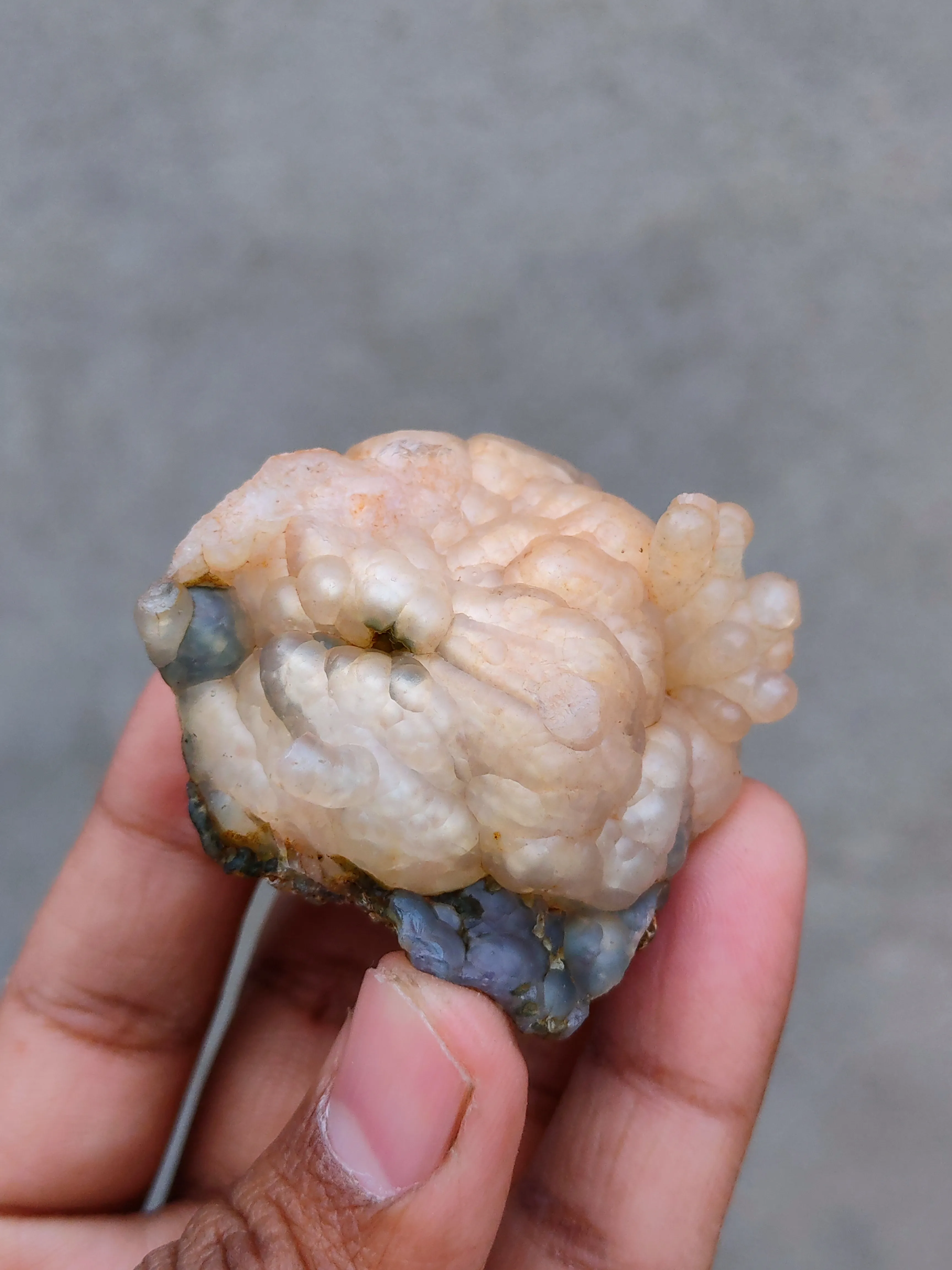 Yellow and blue Chalcedony - image 2