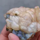 Yellow and blue Chalcedony - image 5