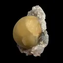 Yellow Botryoidal Fluorite on Amethyst Matrix – Indian Mineral Specimen from Madhya Pradesh - image 6