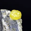 Yellow Brucite Crystal on Matrix from Baluchistan - 157 Grams - image 6
