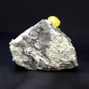 Yellow Brucite Crystal on Matrix from Baluchistan - 157 Grams - image 3