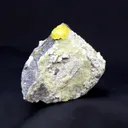 Yellow Brucite Crystal on Matrix from Baluchistan - 157 Grams - image 5