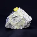 Yellow Brucite Crystal on Matrix from Baluchistan - 157 Grams - image 2