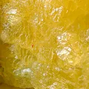 Yellow Brucite with Cluster of Concentric Radial Growth - image 4