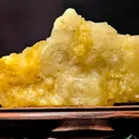 Yellow Brucite with Cluster of Concentric Radial Growth - image 1