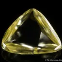 Yellow Diamond (macle twinned) - image 2