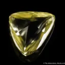 Yellow Diamond (macle twinned) - image 1