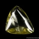 Yellow Diamond (macle twinned) - image 3