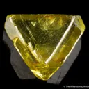 Yellow-Green Diamond (macle twinned) - image 1
