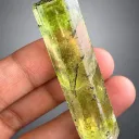 Yellow Heliodor Var Beryl Crysta with Schorl Tourmaline Inclusions Cellectors Crystal - image 3