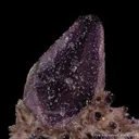 Yttrofluorite (2 generations) on Calcite - image 1