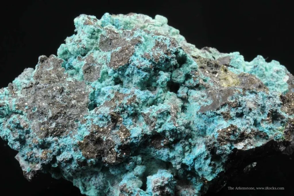 Yvonite (Rare) on Arsenopyrite and Bismuth - image 3