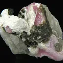 Zanazziite, Eosphorite, Quartz (Var: Rose Quartz) - image 1