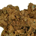 Zanazziite on Albite - image 2