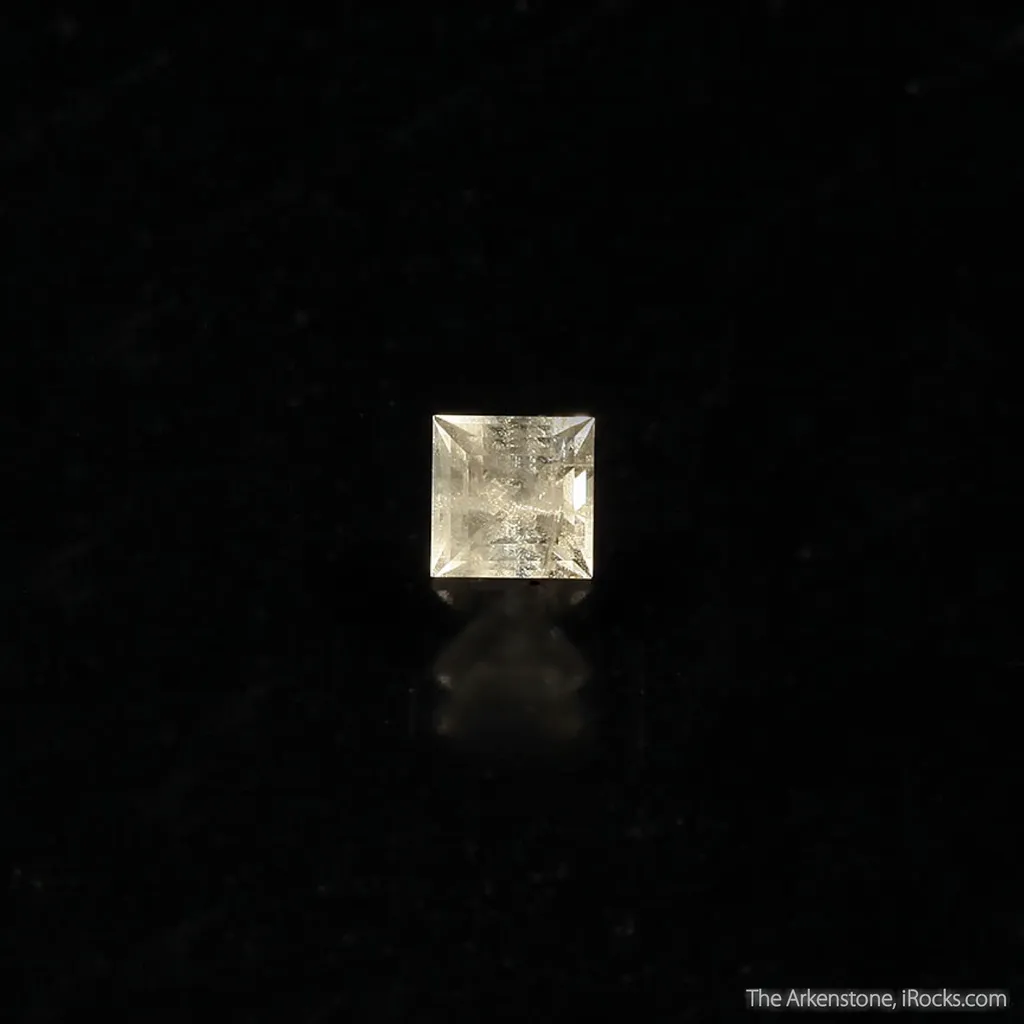 Zektzerite (rough and cut set) - image 2