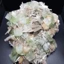 Zeolite Plate with Apophyllite, Scolecite & Stilbite (funny wife story) - image 3
