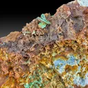 Zeunerite from Majuba Hill Mine, Antelope Mining District, Pershing County, Nevada, USA - image 1