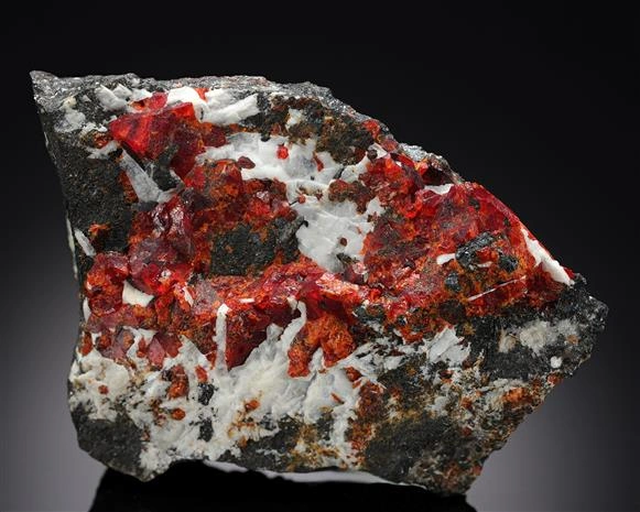 Zincite from Franklin Mine, Franklin, New Jersey, USA - image 1