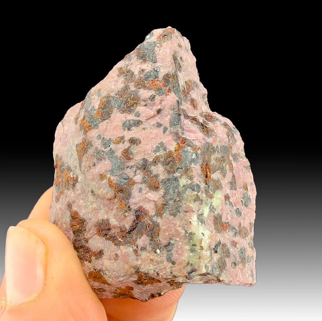 Zincite in Tephroite image