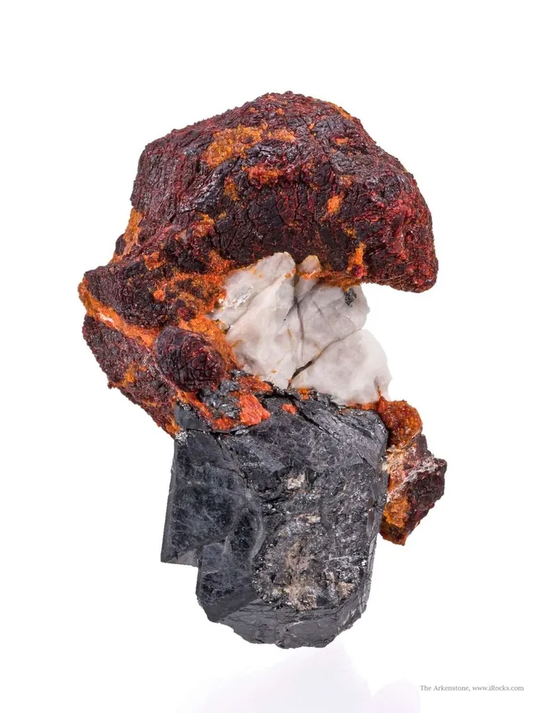 Zincite With Franklinite image
