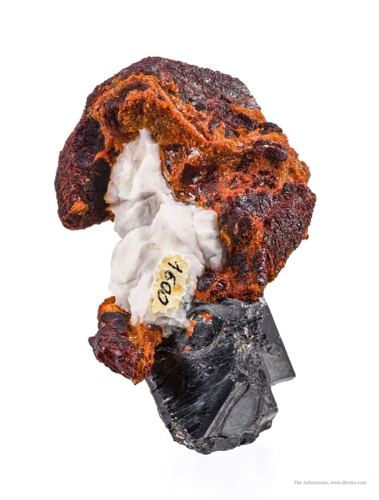 Zincite With Franklinite - image 2
