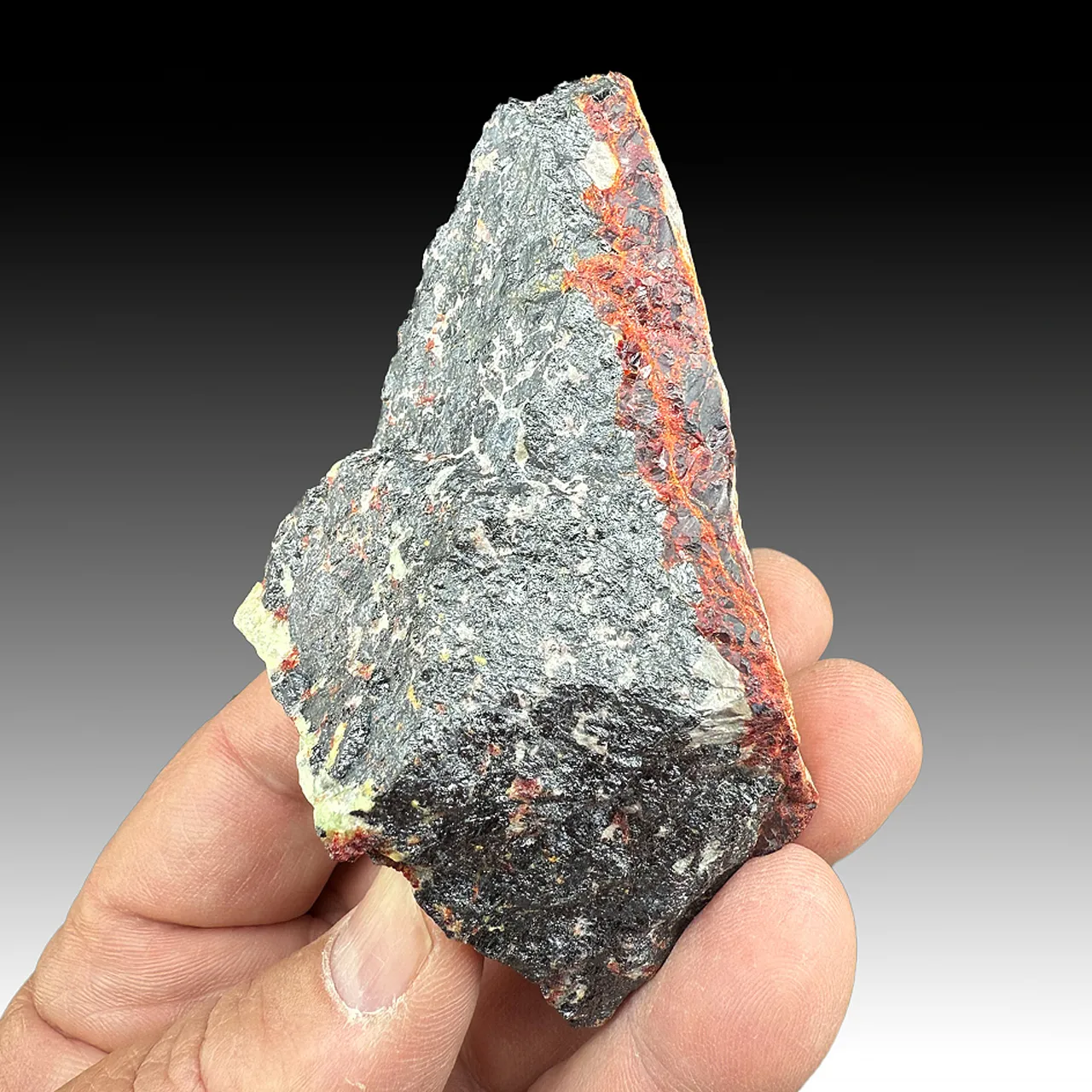 Zincite with Franklinite, Willemite, Tephroite - image 1